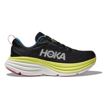 Hoka Bondi 8 hardloopschoenen zwart/multi dames 