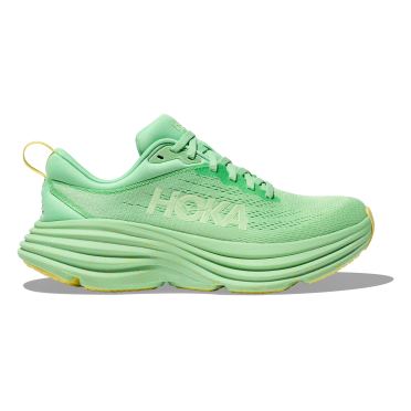 Hoka Bondi 8 hardloopschoenen groen dames 