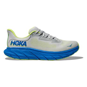 Hoka Arahi 7 hardloopschoenen Stardust/Electric Cobalt heren 