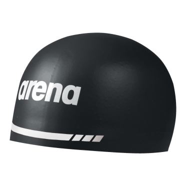 Arena 3D Soft swimcap zwart 