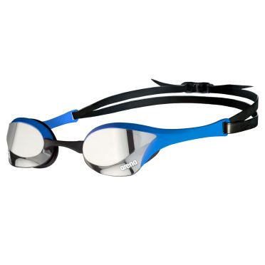 Arena Cobra Ultra Swipe mirror zwembril zilver/blauw 