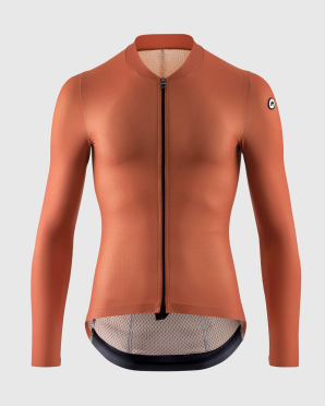 Assos Mille GT lange mouw jersey S11 rusty brown heren 