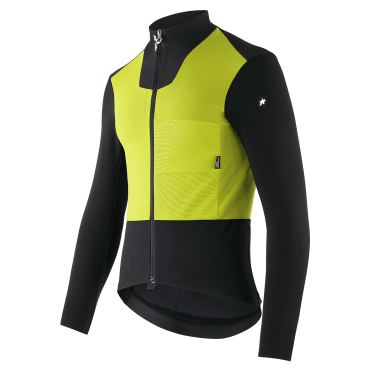 Assos Equipe R HABU winter fietsjack S11 optic yellow heren 