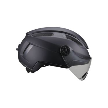 BBB helm Indra faceshield transparant lens mat zwart 