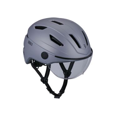 BBB helm Move faceshield transparant mat grijs 