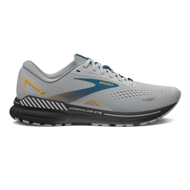 Brooks Adrenaline GTX 23 hardloopschoenen oyster/mushroom/orange/blue heren 