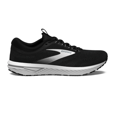 Brooks Revel 7 hardloopschoenen black/white heren 