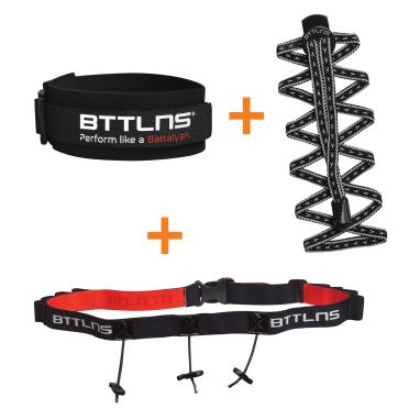 BTTLNS Triathlon accessoires voordeel pakket zwart 