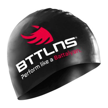 BTTLNS Absorber 2.0 siliconen badmuts Divine Black/Torment Red/Fate White 