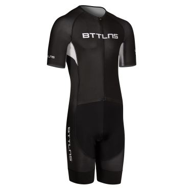 BTTLNS Chimera 1.0 basic trisuit korte mouw zwart/wit heren 