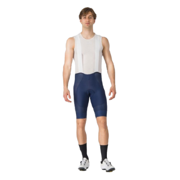 Castelli A/C Bibshort blauw heren 