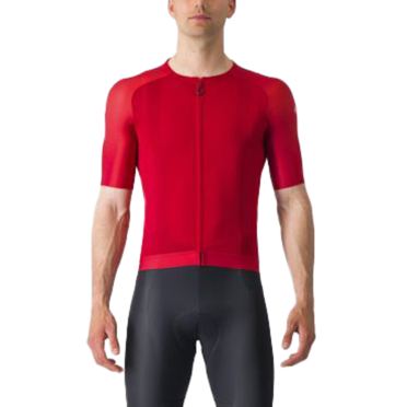 Castelli Aero Race 7.0 fietsshirt korte mouw rood heren 