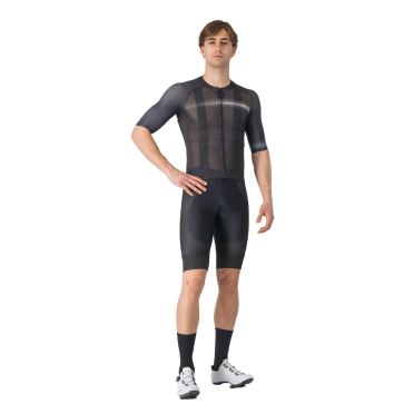 Castelli climbers a/c jersey fietsshirt korte mouw zwart heren 