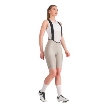 Castelli Espresso W DT bibshort grijs dames 