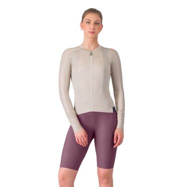 Castelli Espresso W DT bibshort paars dames 