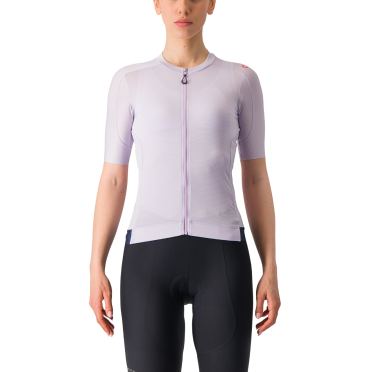 Castelli Espresso fietsshirt korte mouw paars dames 