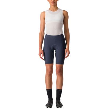 Castelli Espresso W short fietsbroek blauw dames 