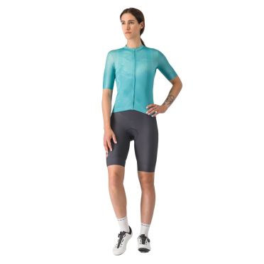 Castelli Fantasia jersey korte mouw blauw dames 