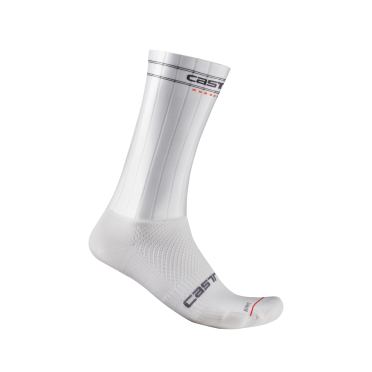 Castelli fast feet 3 sock wit unisex 