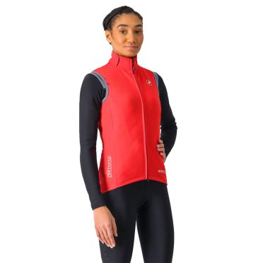 Castelli Perfetto RoS 2 fietsvest mouwloos hibiscus dames 