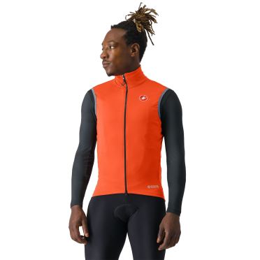 Castelli Perfetto RoS 2 mouwloos fietsvest brilliant orange heren 