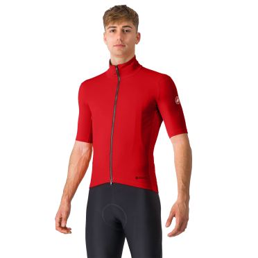 Castelli Perfetto RoS 2 Wind korte mouw fietsshirt rich red heren 