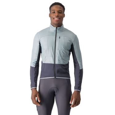 Castelli Unlimited jacket defender green/dark gray heren 