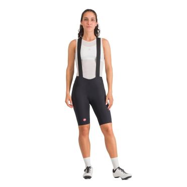 Castelli free aero race s w bibshort zwart dames 