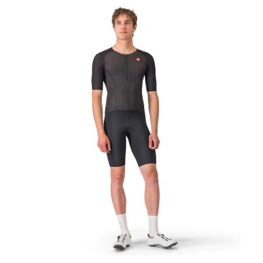 Castelli free speed 3 race top zwart heren 