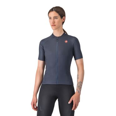 Castelli Libera 2 jersey korte mouw blauw dames 