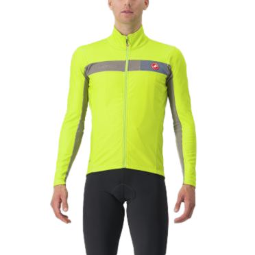 Castelli Mortirolo 6S fietsjack lichtgroen heren 