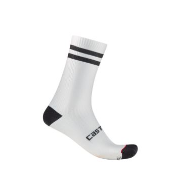 Castelli Originale 18 sock wit/zwart unisex 