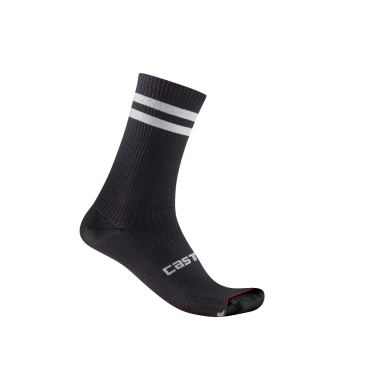 Castelli Originale 18 sock zwart/wit unisex 