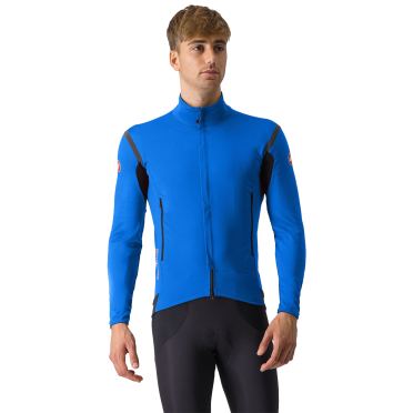 Castelli Perfetto RoS 2 lange mouw fietsjack azzurro italia/silver reflex heren 