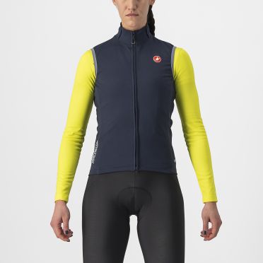 Castelli Perfetto RoS 2 fietsvest mouwloos blauw dames 