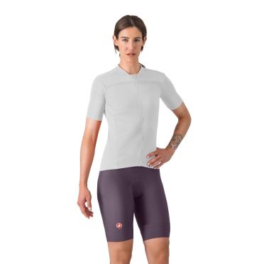 Castelli Prima 2 short paars dames 