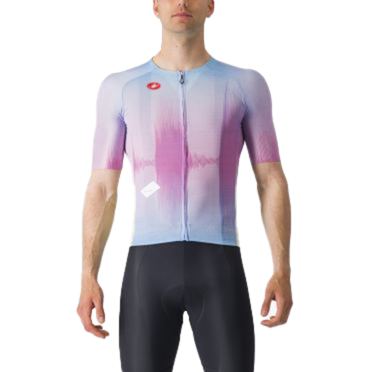 Castelli R-A/D fietsshirt korte mouw roze heren 