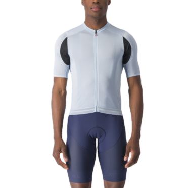 Castelli Superleggera 3 korte mouw fietsshirt lichtblauw heren 