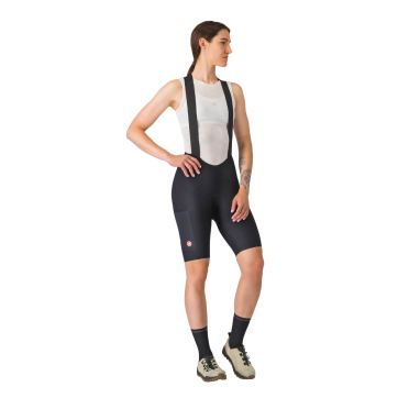 Castelli Prima 2 DT bibshort zwart dames 