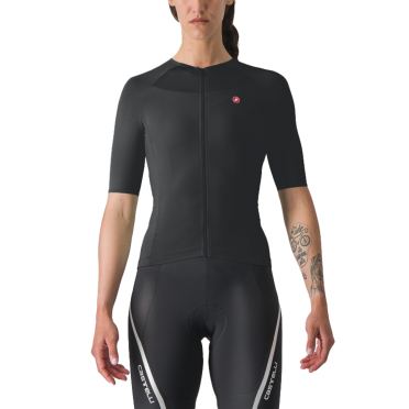 Castelli Velocissima 2 korte mouw fietsshirt zwart dames 