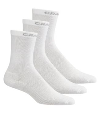 Craft CORE high dry sock 3-pack wit unisex 