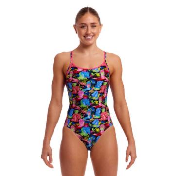 Funkita Art Snob diamond back badpak dames 