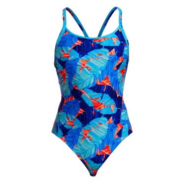 Funkita Lotsa Leaves diamond back badpak dames 