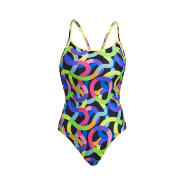 Funkita Got Worms diamond back badpak dames 