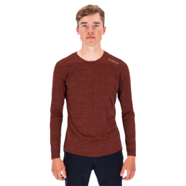 Fusion C3 LS Shirt rood heren 