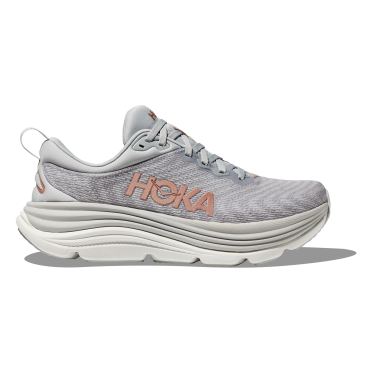 Hoka Gaviota 5 hardloopschoenen grijs dames 