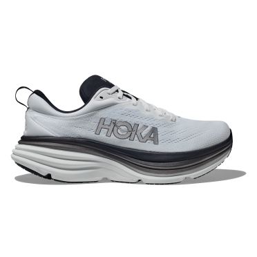 Hoka Bondi 8 hardloopschoenen grijs/zwart heren 