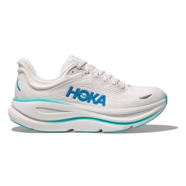 Hoka Bondi 9 hardloopschoenen White/Hoka Blue Heren 