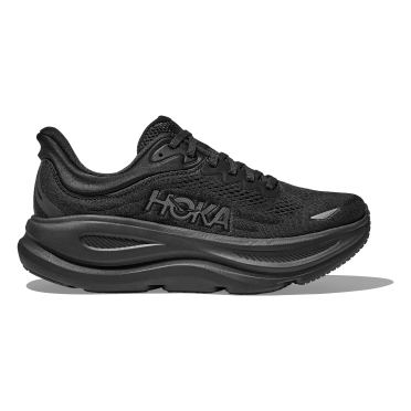 Hoka Bondi 9 wide hardloopschoenen zwart heren 