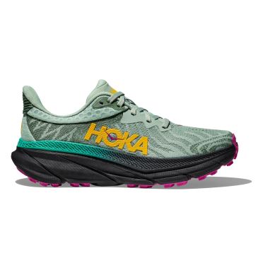 Hoka Challenger ATR 7 hardloopschoenen groen/zwart dames 